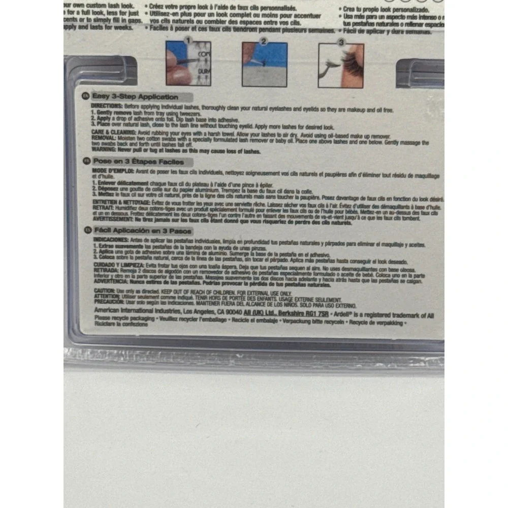 Ardell Duralash Double Up‎ Knot-Free Individual Lashes Combo Pack Short Med 56ct